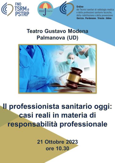 Evento formativo ECM “Il professionista sanitario oggi: casi reali in materia di responsabilità professionale”