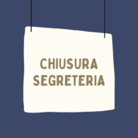 Chiusura segreteria