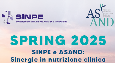 Congresso SPRING 2025. SINPE e ASAND: Sinergie in nutrizione clinica