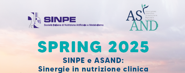 Congresso SPRING 2025. SINPE e ASAND: Sinergie in nutrizione clinica