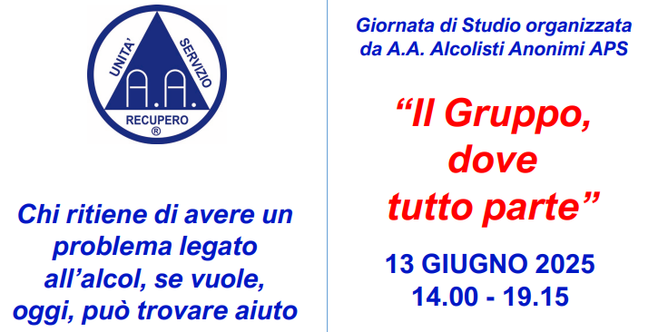 Giornata di studio “Il Gruppo, dove tutto parte”