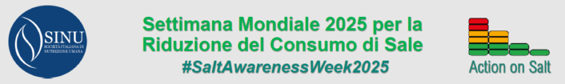 Settimana Mondiale per la Riduzione del Consumo di Sale
