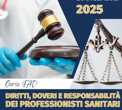 CORSO FAD – Diritti, doveri e responsabilità dei professionisti sanitari