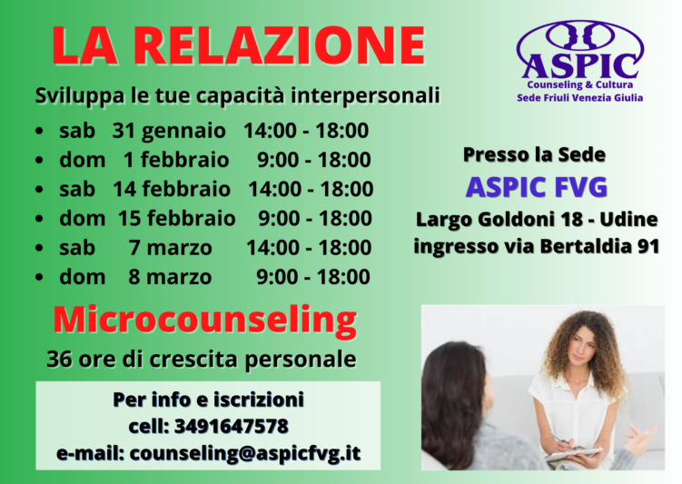Corso di MicroConseling ASPIC