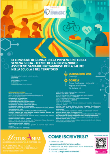 IX CONVEGNO REGIONALE DELLA PREVENZIONE