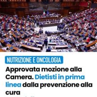 Approvazione del ruolo centrale della nutrizione nella lotta contro il cancro