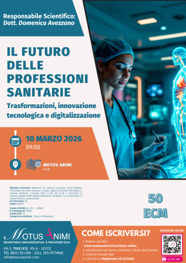 FAD 50 ECM – IL FUTURO DELLE PROFESSIONI SANITARIE