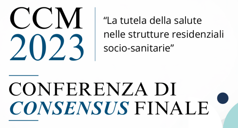 La tutela della salute nelle strutture residenziali socio-sanitarie: un impegno condiviso per prevenire e controllare le infezioni correlate all’assistenza