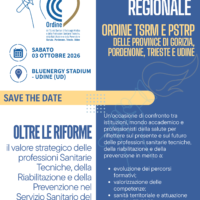 I Congresso Regionale dell’Ordine dei TSRM PSTRP FVG - Save the date: sabato 3 ottobre 2026